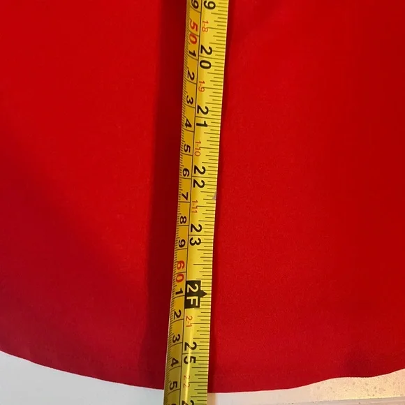 J Crew Orange/Red Ruffle Sleeveless Top - Picture 8 of 10